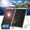 KEPEAK 200W Portable Solar Panel Foldable Off Grid Charger for
