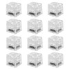 Light Up Ice Cubes for Drinks, 48PCS White LED Ice