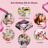 50th Birthday Gifts for Women Blanket 150x130CM, 50th Birthday Decorations