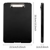 Pechor Clipboard A4, Clip Board Plastic with Storage, Nursing Clipboards