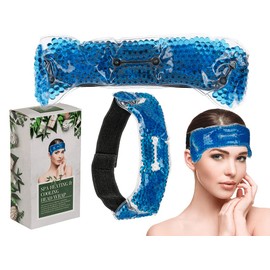 Out of the blue Blue spa head wrap for warming and cooling
