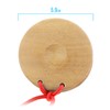 TIGER CAS14-NT Wooden Castanets - Finger Clackers Clappers - Two