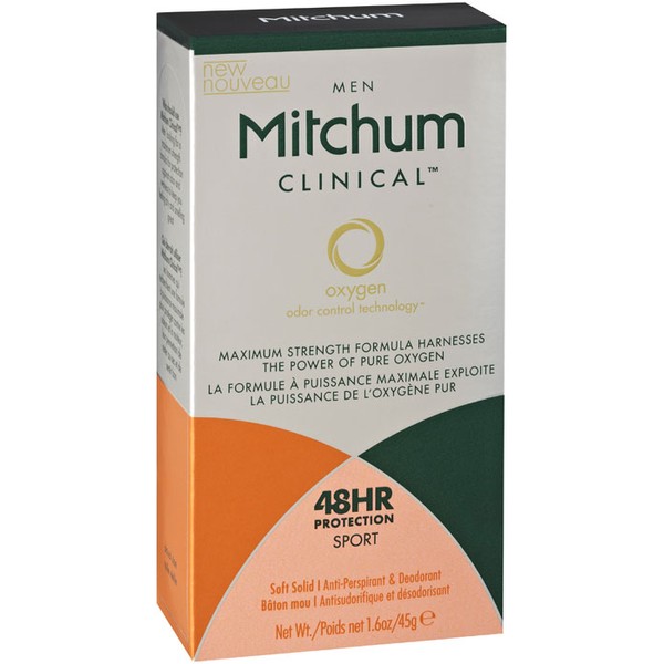 Mitchum Anti-Perspirant Deodorant Clinical Sport (Men) 45g