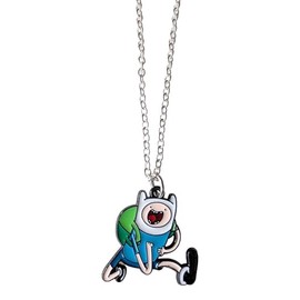 TCB Creations Adventure Cartoon Time Finn Character Charm Pendant Necklace