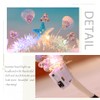 Flimire Light up Starfish Headband Led Mermaid Headbands Glow Seashell