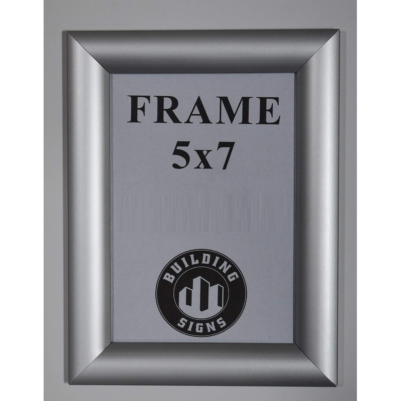 BUILDINGSIGNS.COM Elevator Certificate Visits Frame 5X7 (Aluminium, Card Size 5X7)