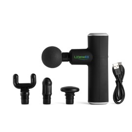 Lifenaxx Mini Massager LX-025 - Sport, Fitness, Massage Gun, Massage Gun, Relieves and Prevents Muscle Soreness, Loosens Fascia, Gently Relieves Blockages by Vibration