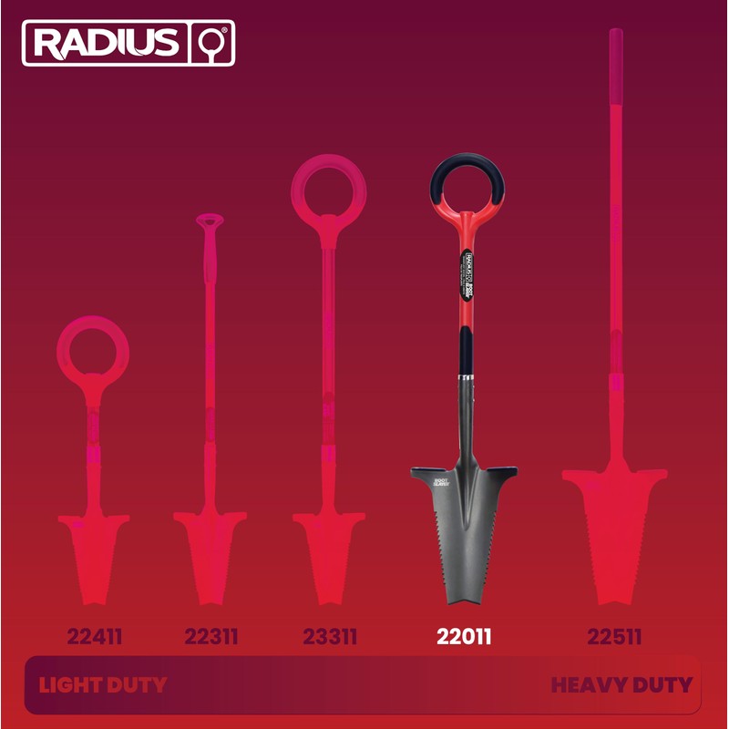 Root Slayer 22011, Shovel, Red