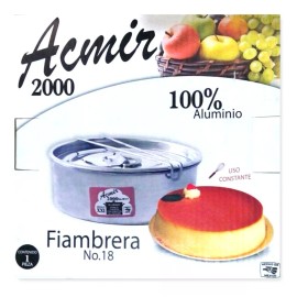 A2000 Molde Flan Napolitano / Fiambrera Flanera 18 Cm