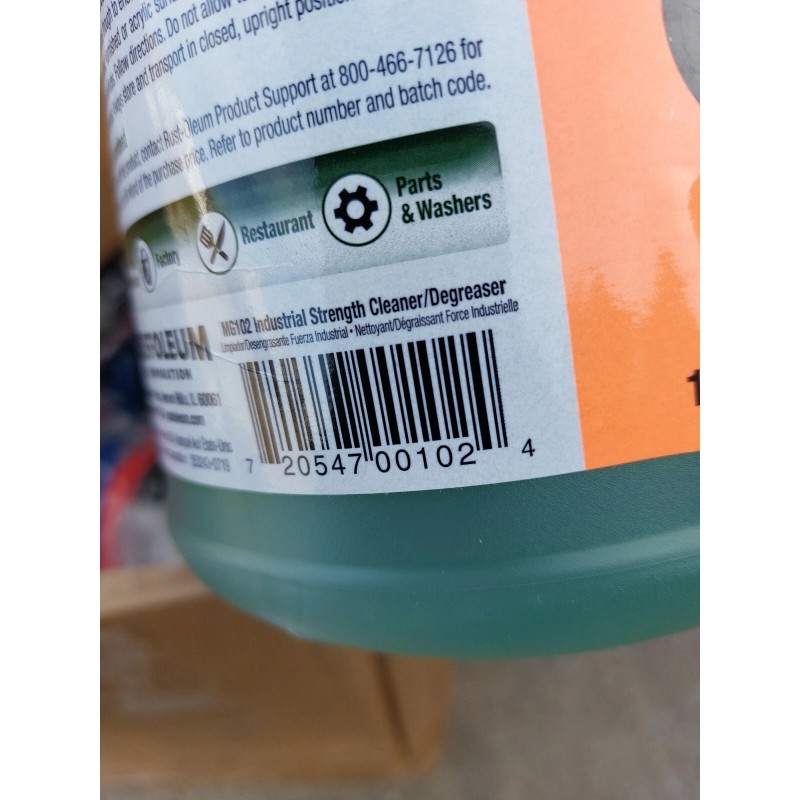 Rust-Oleum Mean Green Industrial Strength gallon Jug