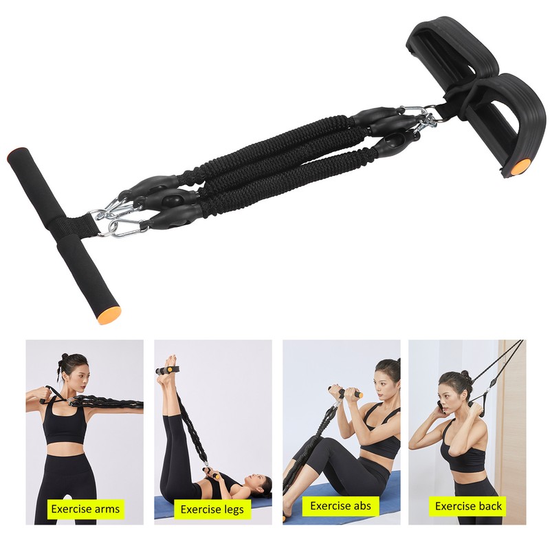 Foot Pedal Elastic Pull Rope Multifunction Abdomen Trainer Fitness Sit