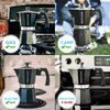 GROSCHE Milano Stovetop Espresso Maker Moka Pot 3 espresso Cup