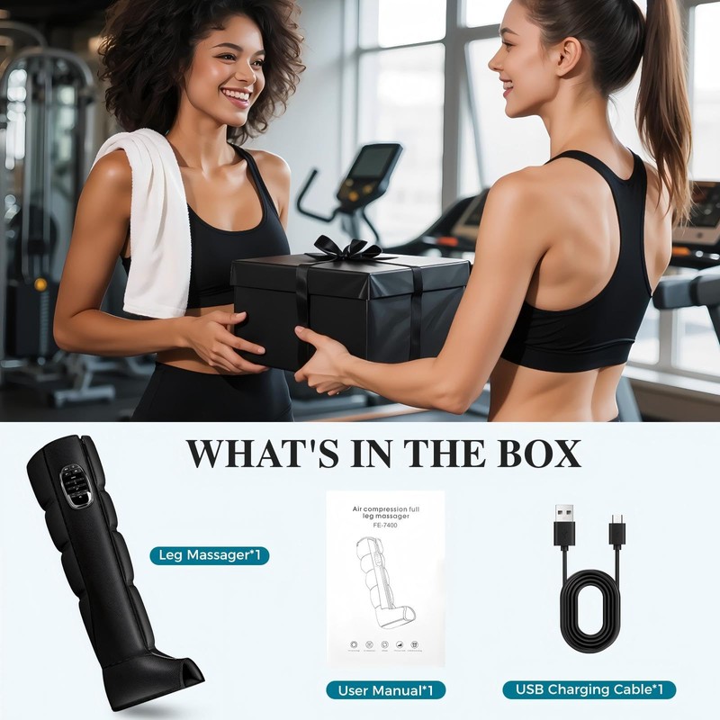 TGS Cordless Leg Massager for Circulation and Pain Relief FSA