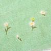 OKA Fleur Blanc Towel, Approx. 30.3 x 13.4 inches (77