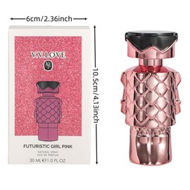 30ML Robot Design Women's Perfume Spray, Long Lasting Fragrance for Women, Elegant Fragrance for Daily Wear, Fashion Gift for Girlfriend, Valentine's Day Gift