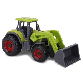 Toyland® Set of 5 Green Die Cast Metal Farm Machinery Toys - Approx 4.5cm Each - Includes Tractors,Combine Harvesters & More!