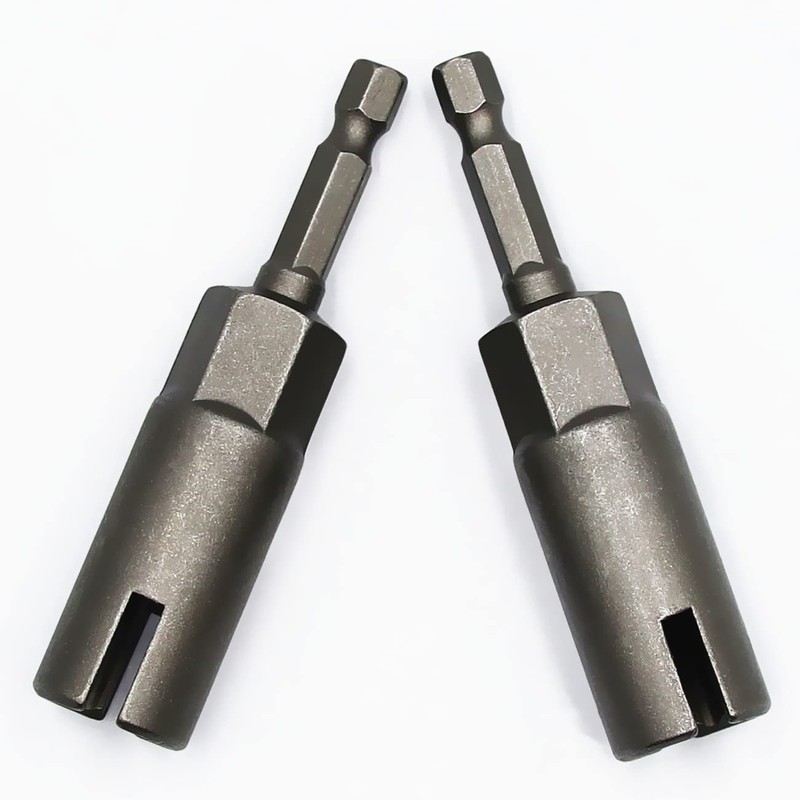2PCS Deep Power Wing Nut Driver, 1/4" Hex Shank Slot