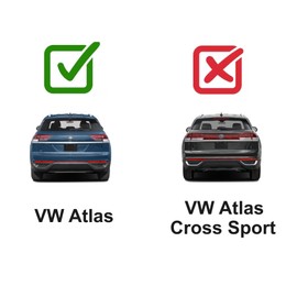 2M PLASTIC Rear Wiper Arm & Blade For VW Atlas 2018-2024 OE3CN-955-707-03C OEM Quality