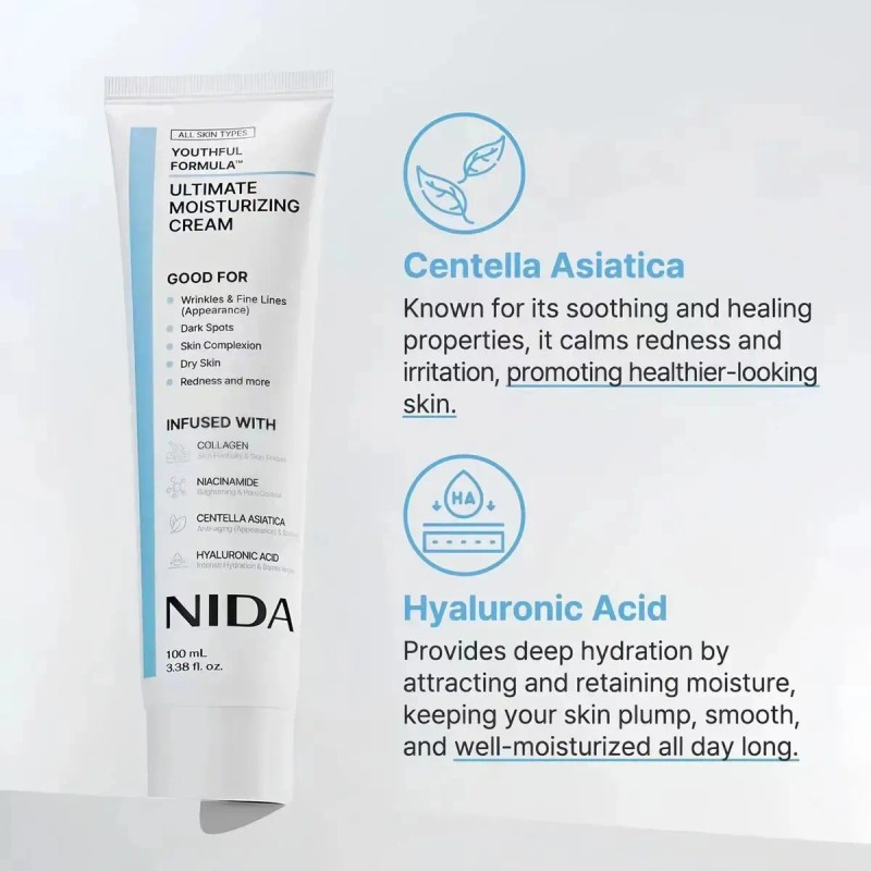 Crema Hidratante Facial Weud Formula Juvenil Weud (100 Ml)
