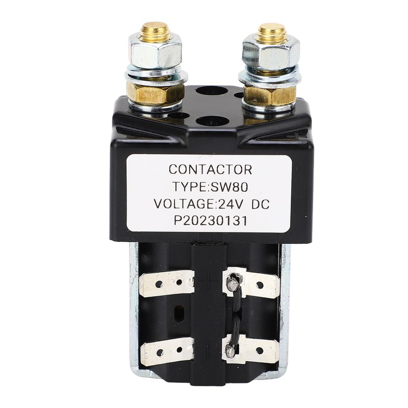 24V Contactor Relay Metal Alloy 100A High Performance Replacement for