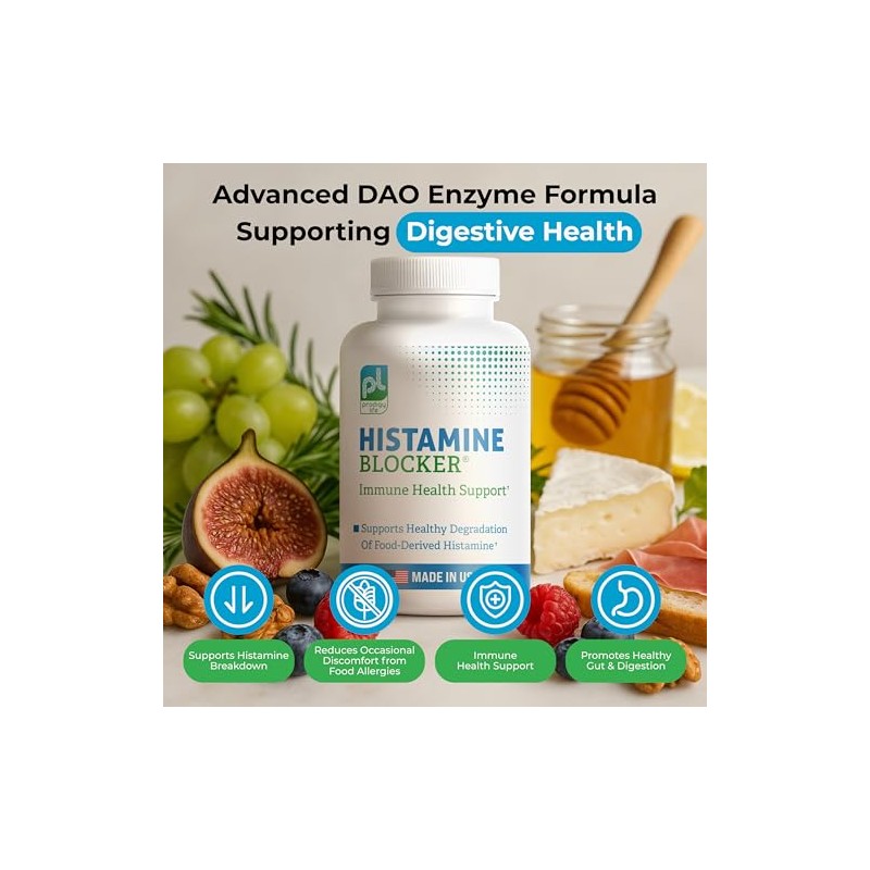 Premium Histamine Block Supplement - Advanced Histamine Blocker Supplement -