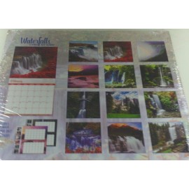 WATERFALLS 2018 CALENDAR 16 MONTH 12" X 12" WATER FALLS