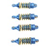 4Pcs RC Car Shock Absorber Aluminum Alloy Stable High Elasticity