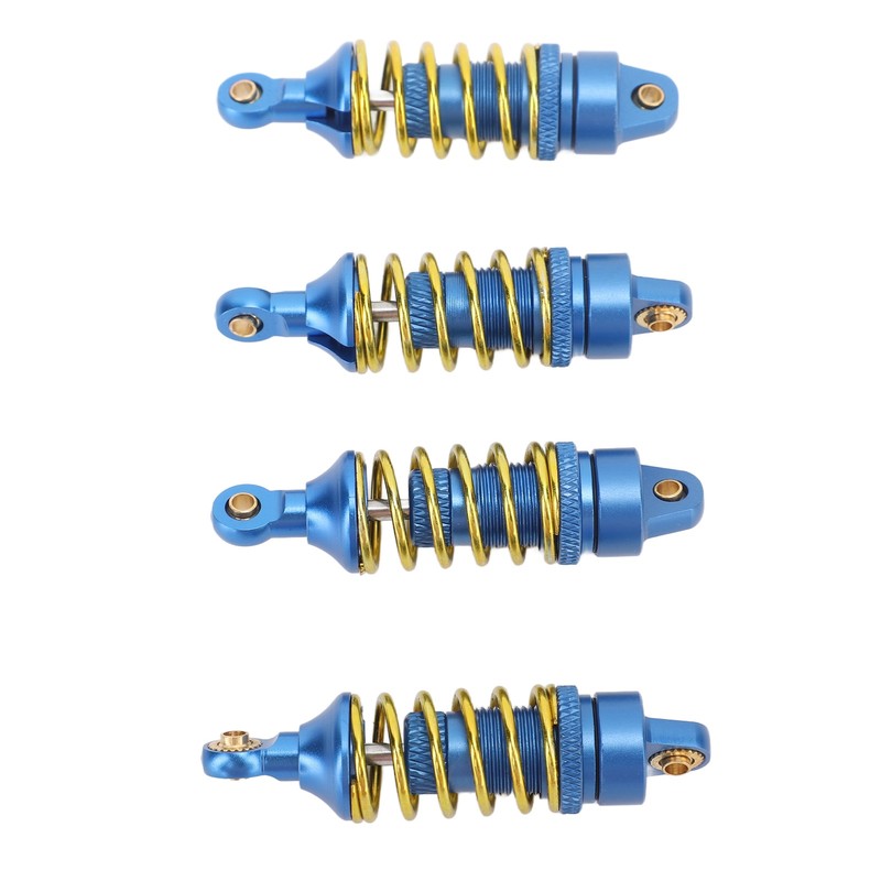 4Pcs RC Car Shock Absorber Aluminum Alloy Stable High Elasticity