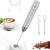 BSRGMS Milk Frother Handheld for Coffee, Electric Whisk 3 Speed
