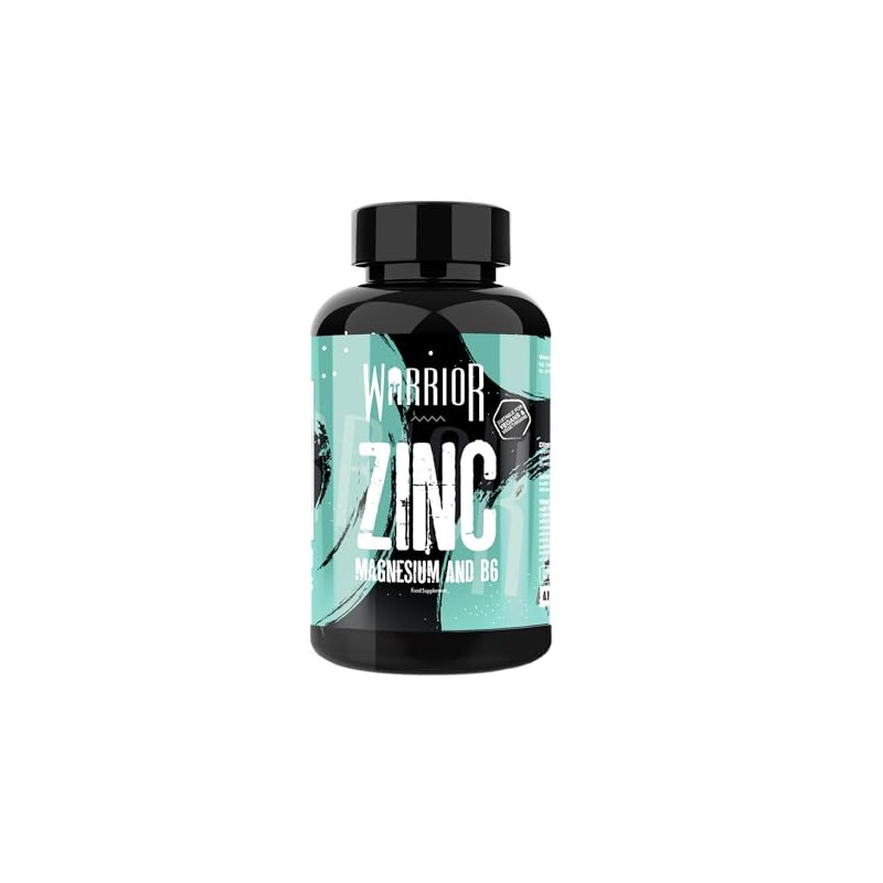 Warrior Zinc Magnesium and B6-60 Tabs