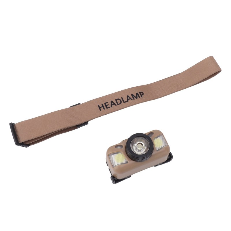 LED Headlamp Rechargeable Bright White Dual Light Mode Head Lamp