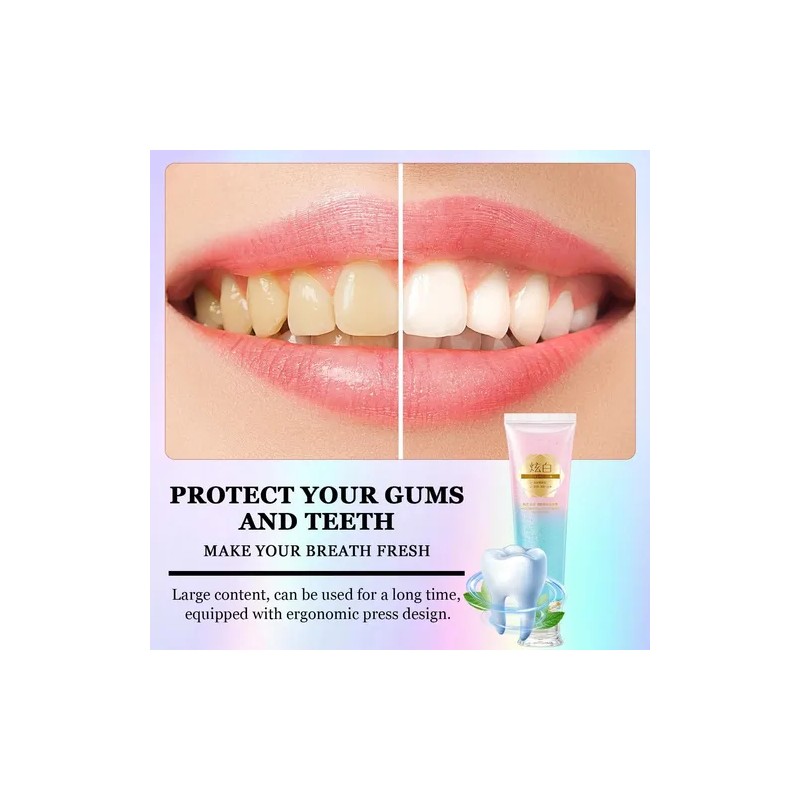 2pcs Niacinamides Intensive White Toothpastes