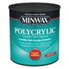 Minwax 65555 Clear Polycrylic Water-Based Protective Finish Gloss, Quart, 1