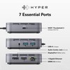 HyperDrive Dual Monitor Thunderbolt Docking Station - Portable Thunderbolt 3