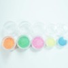 ZEJIA 10pcs Small Travel Containers, Clear Sample Containers with Screw