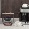 Coffee Filter Holder 5.1 x 6.9 x 6.4in Iron Rusti