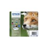Epson T1285 Fox smudge-free and waterproof ink, multipack of 4