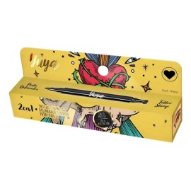 Yuya Delineador Liquido + Tatto Stamp Luna/corazón/estrella Color Corazón
