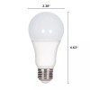 Satco 15W =100W Dimmable 1600 Lumens A19 LED 40K Cool