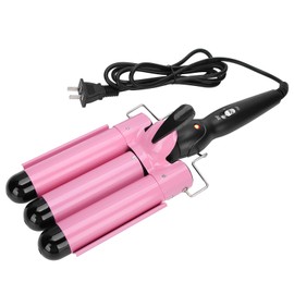 3 Barrel Curling Iron Wand Adjustable Hair Curler Waver Crimper Hair Styling Tool ~