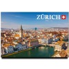 Zurich Fridge Magnet Switzerland Travel Souvenir