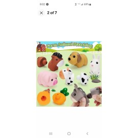 Olefun Farm Animal Learning Toys for Infants Ages 6 Months+, 10 Pack...