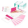 WaxKiss wax strips, 100 sheets, self-waxing hair removal patch, waxing