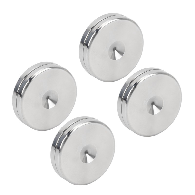 4pcs Speaker Isolation Stand Feet HiFi Speaker Shockproof Pads Non