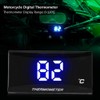 KIMISS Motorcycle Digital Water Thermometer Gauge Blue Light