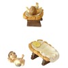 FADEDA 2 x Baby Jesus with bars, height: 15 cm,