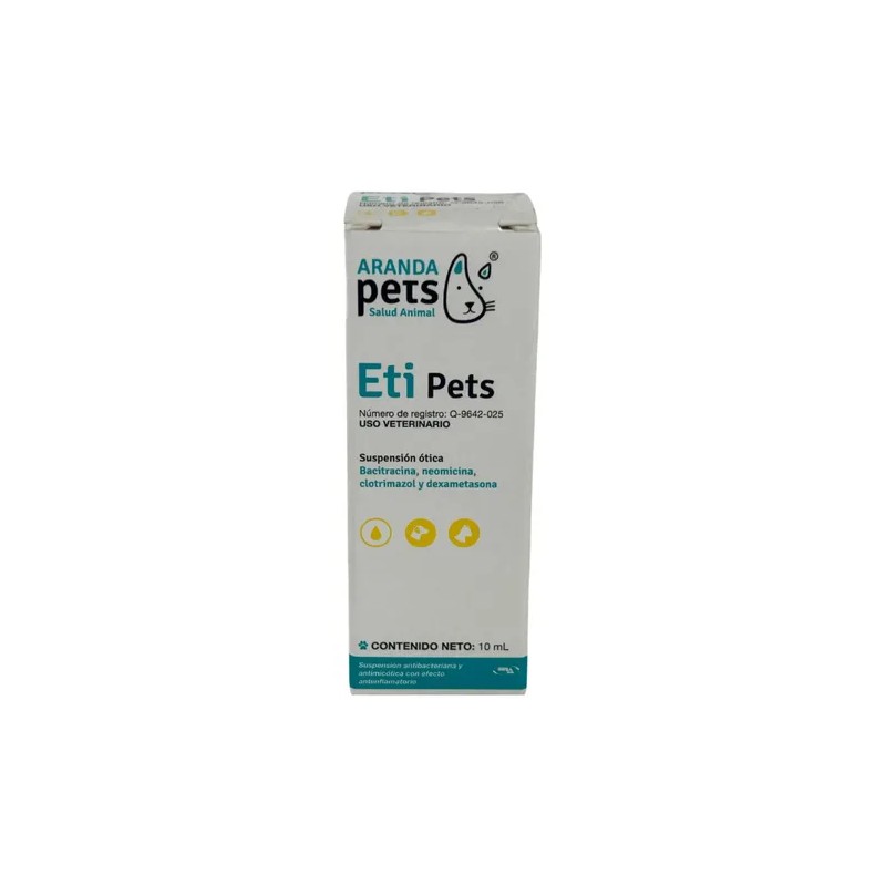 Eti Pets Suspension Otica Para Perro/gato 2 Frascos De 10