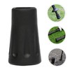 Baluue 10pcs Rubber Tips for Canes Non- Trekking Pole Feet