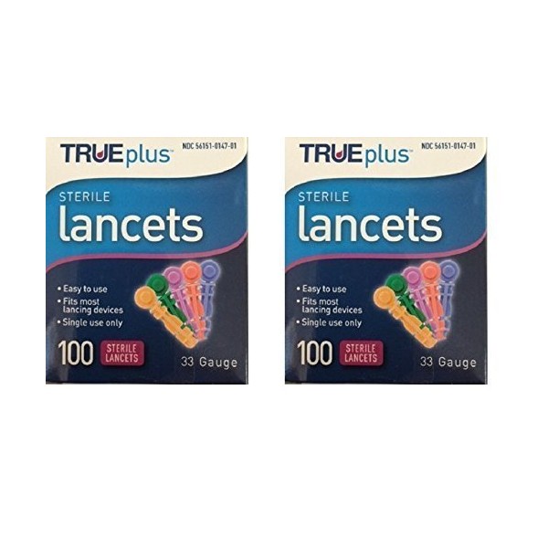 TRUEplus Sterile Lancets 33 Gauge (200-ct) by Nipro