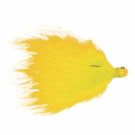 Kalin's MBJ14-Y Hand-Tied Marabou Jig Yellow